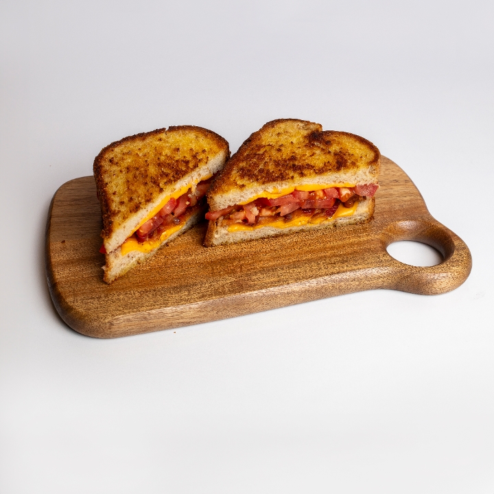 Grilled Cheese, Tomato & Bacon.
