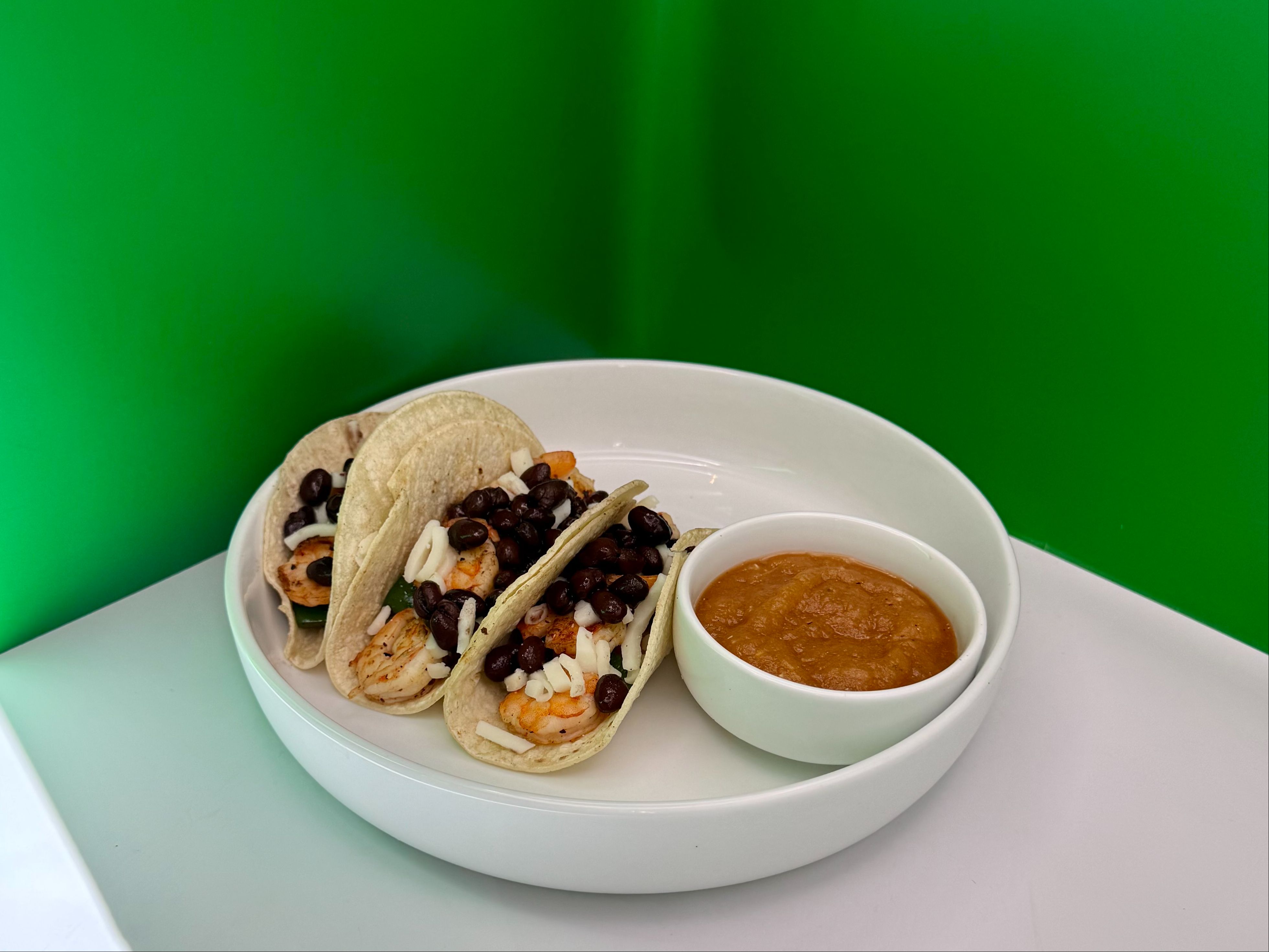 Shrimp Tacos.