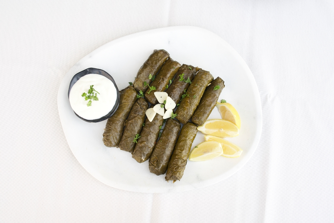 Veggie Stuffed Grape Leaves (Sarma).