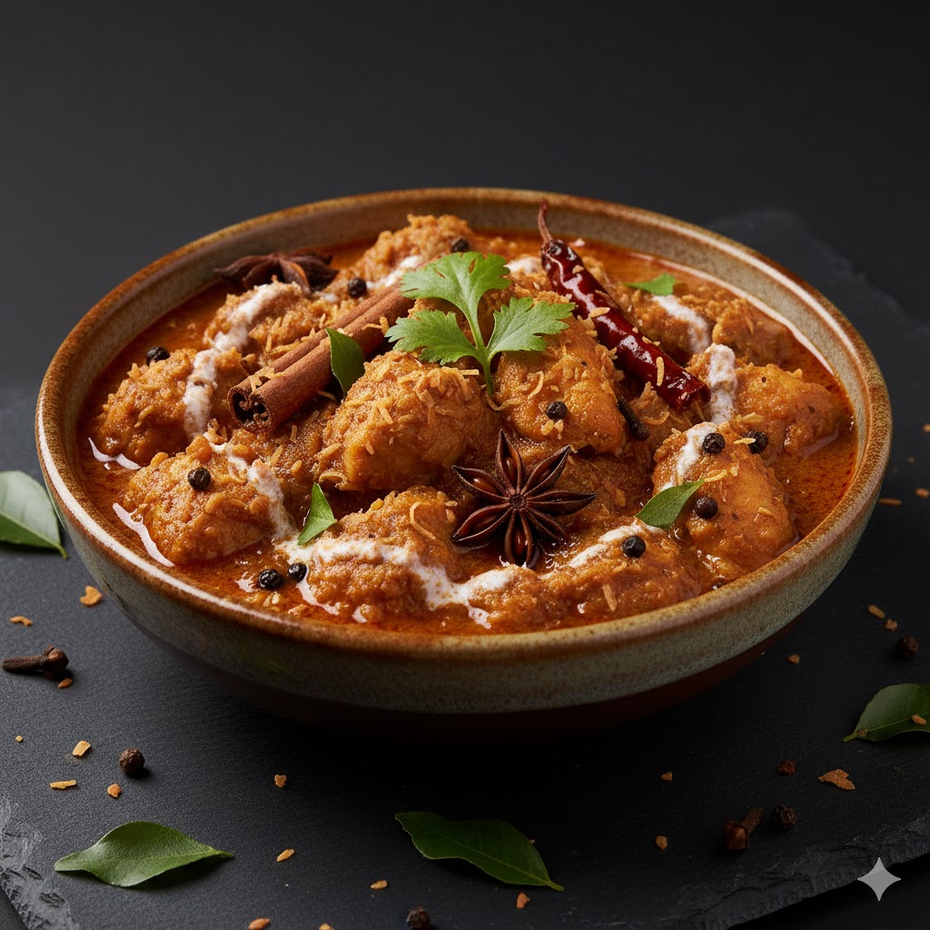 Chicken Xacuti.