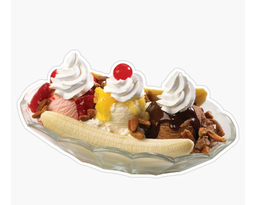 Classic Banana Split.