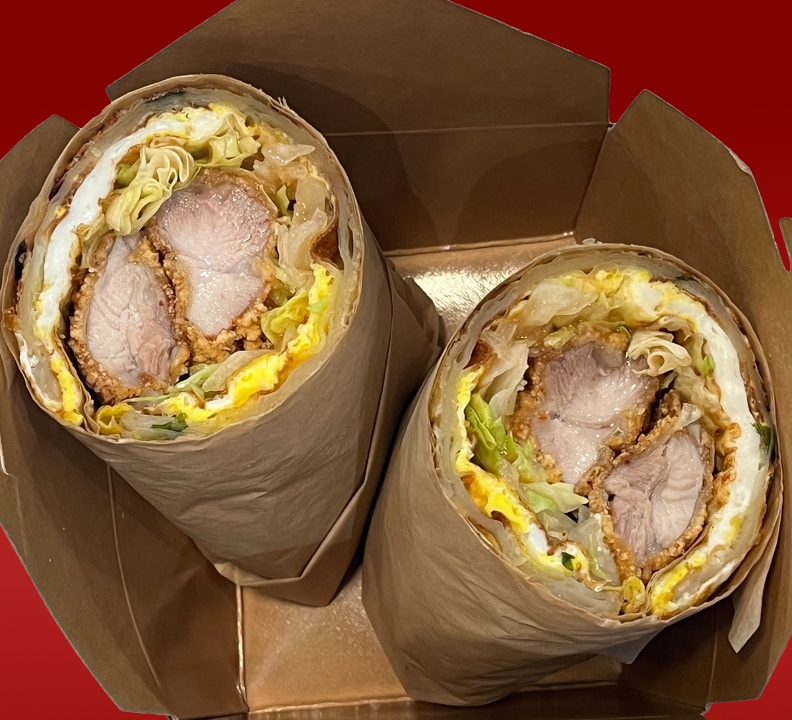 Chicken Pancake 鷄排蔥油餅.
