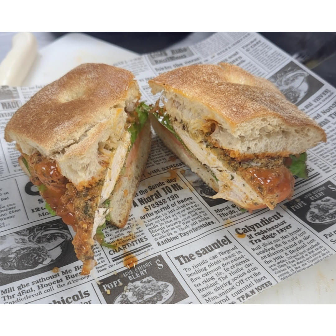 Buffalo Chicken Sandwich DELUXE.
