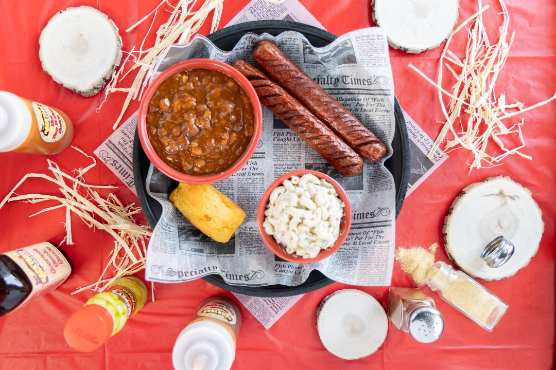 BBQ Beans and Franks.