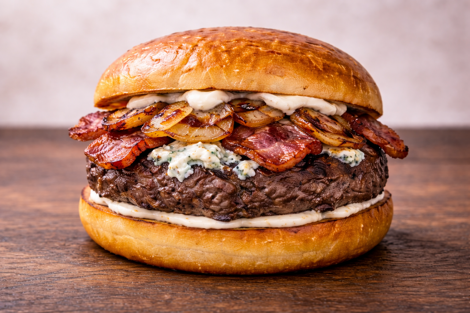 Black & Blue Burger.