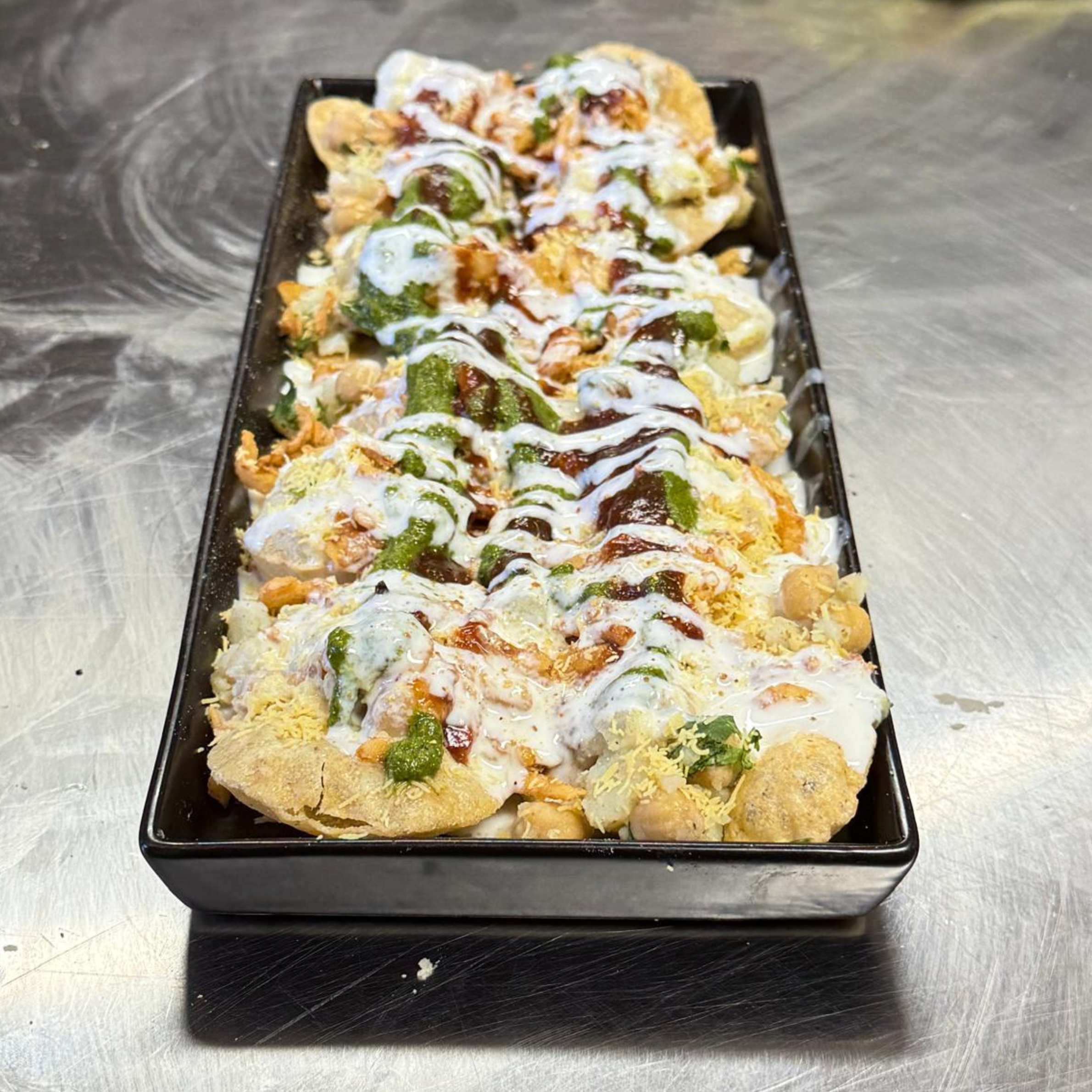 Dahi Puri Chaat.