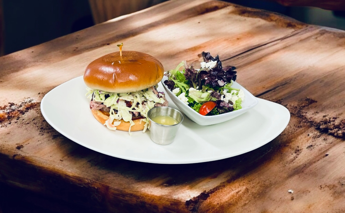 Pulled Pork Sandwich.