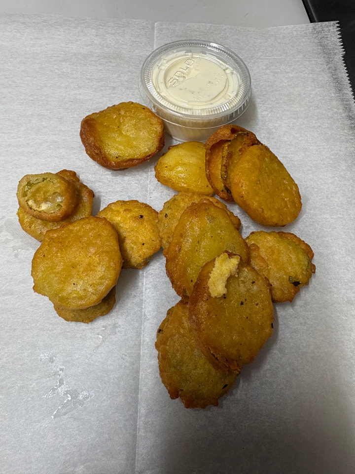 Battered Pickle Chips.