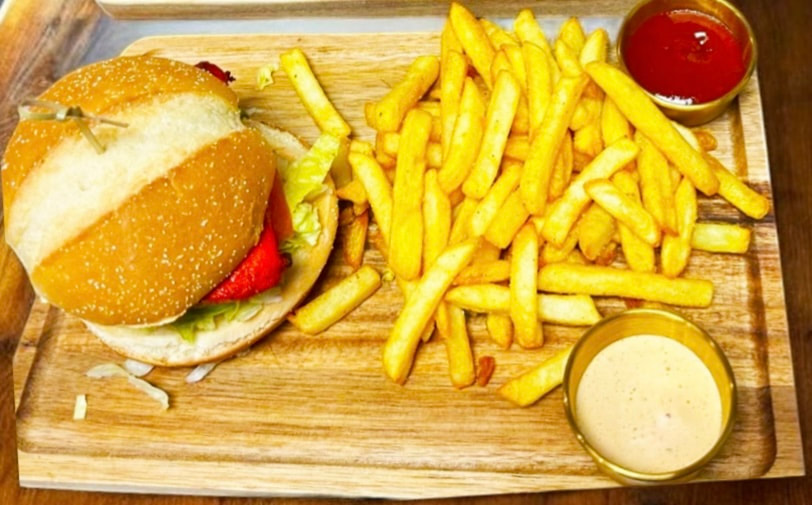 Chicken Tikka Sandwich.