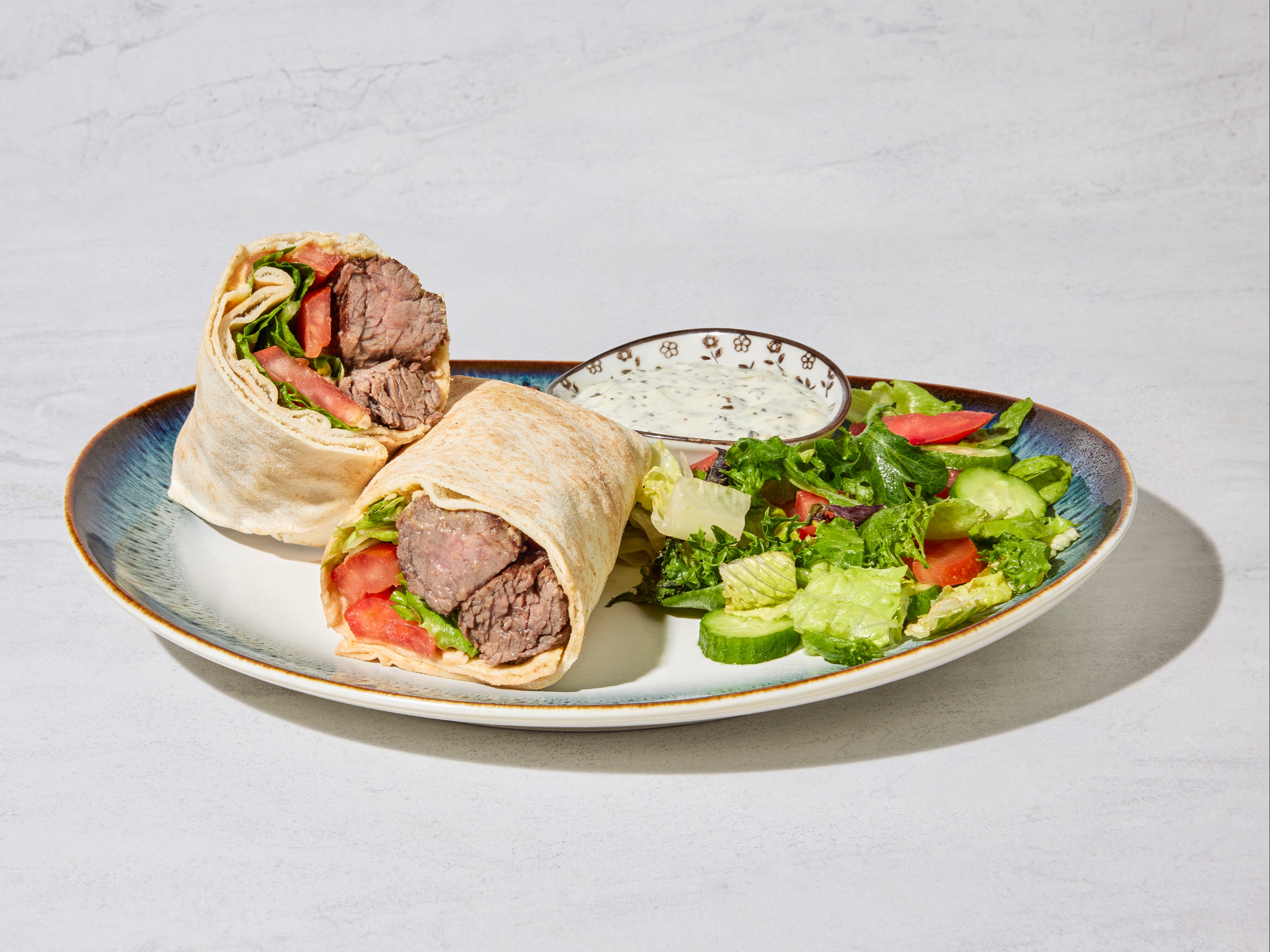 14. Filet Mignon Beef Kabob Wrap.