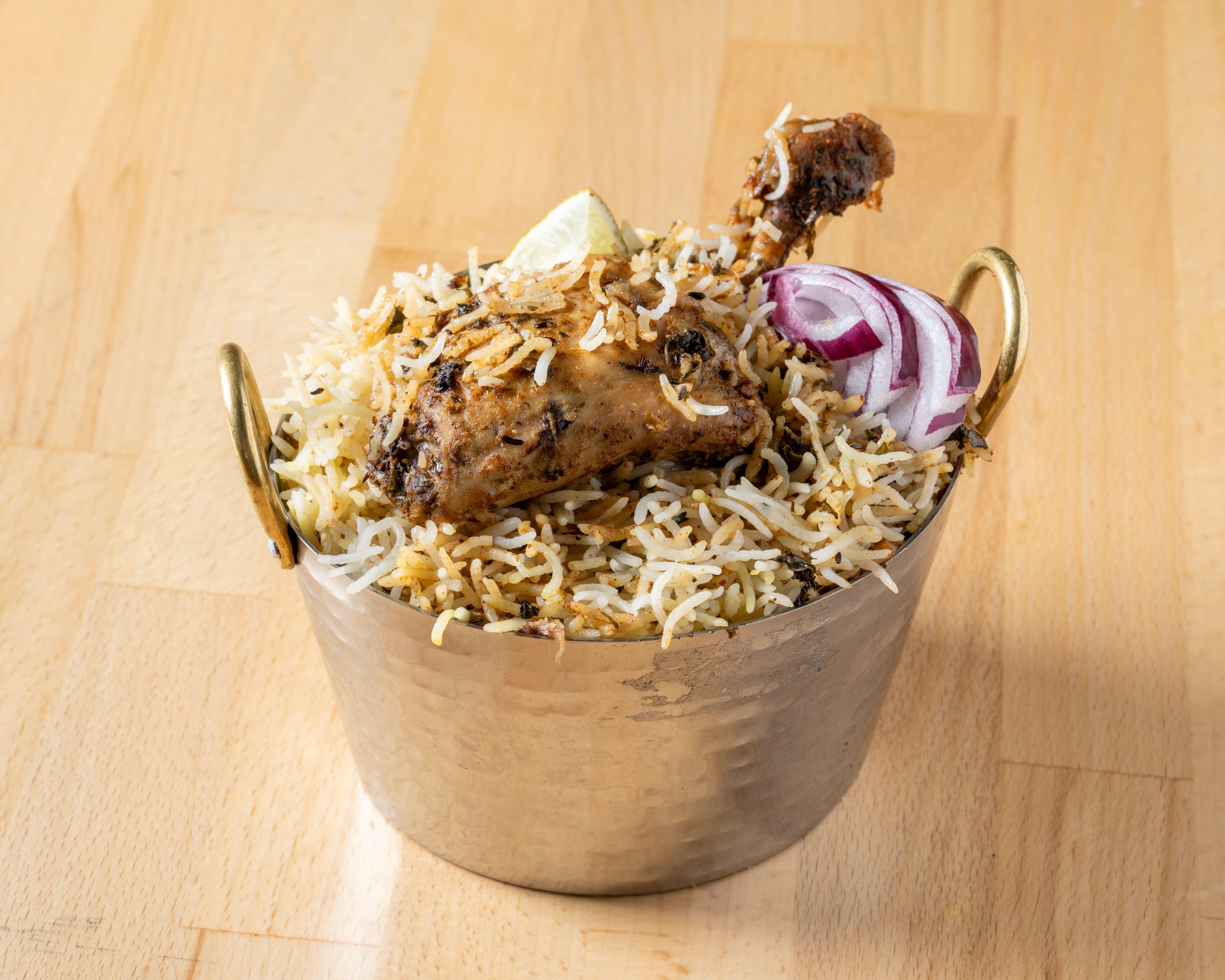 Chicken Dum Biryani.