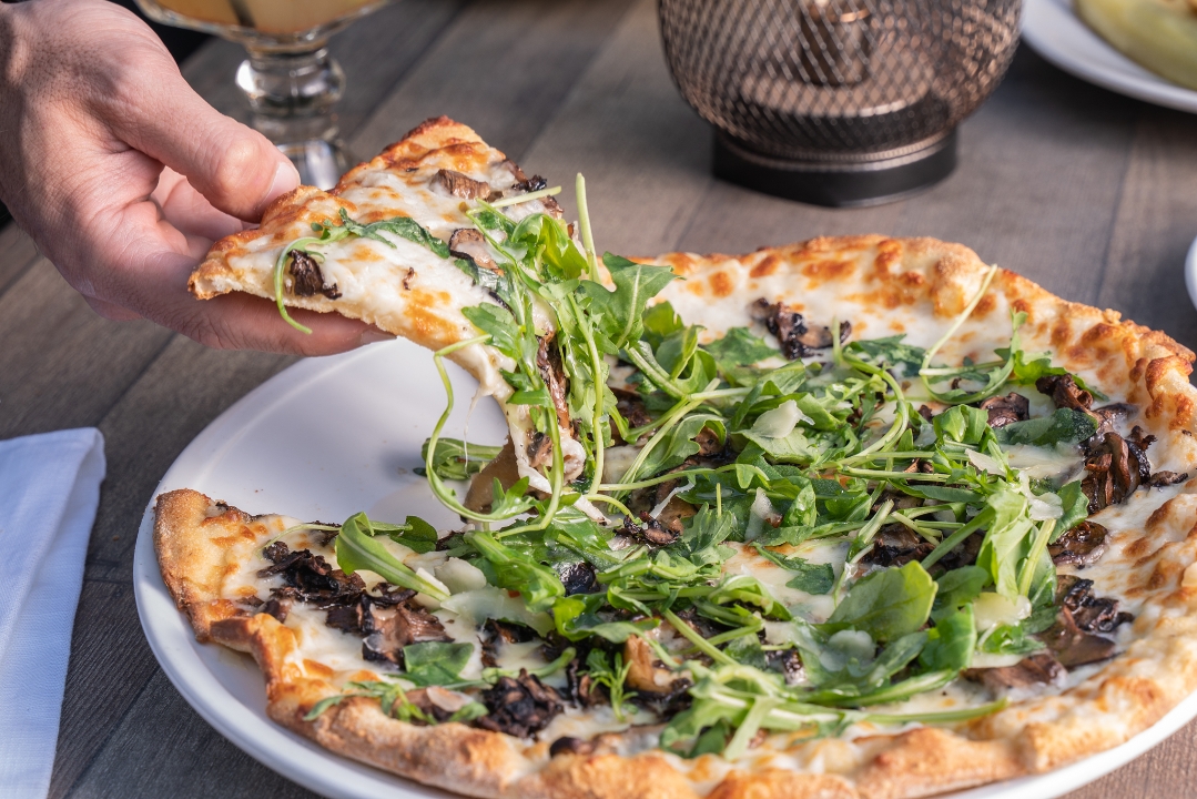 Wild Mushroom Pizza.