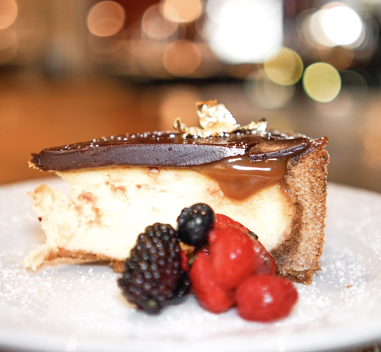 Heavenly Millionaire’s Cheesecake.