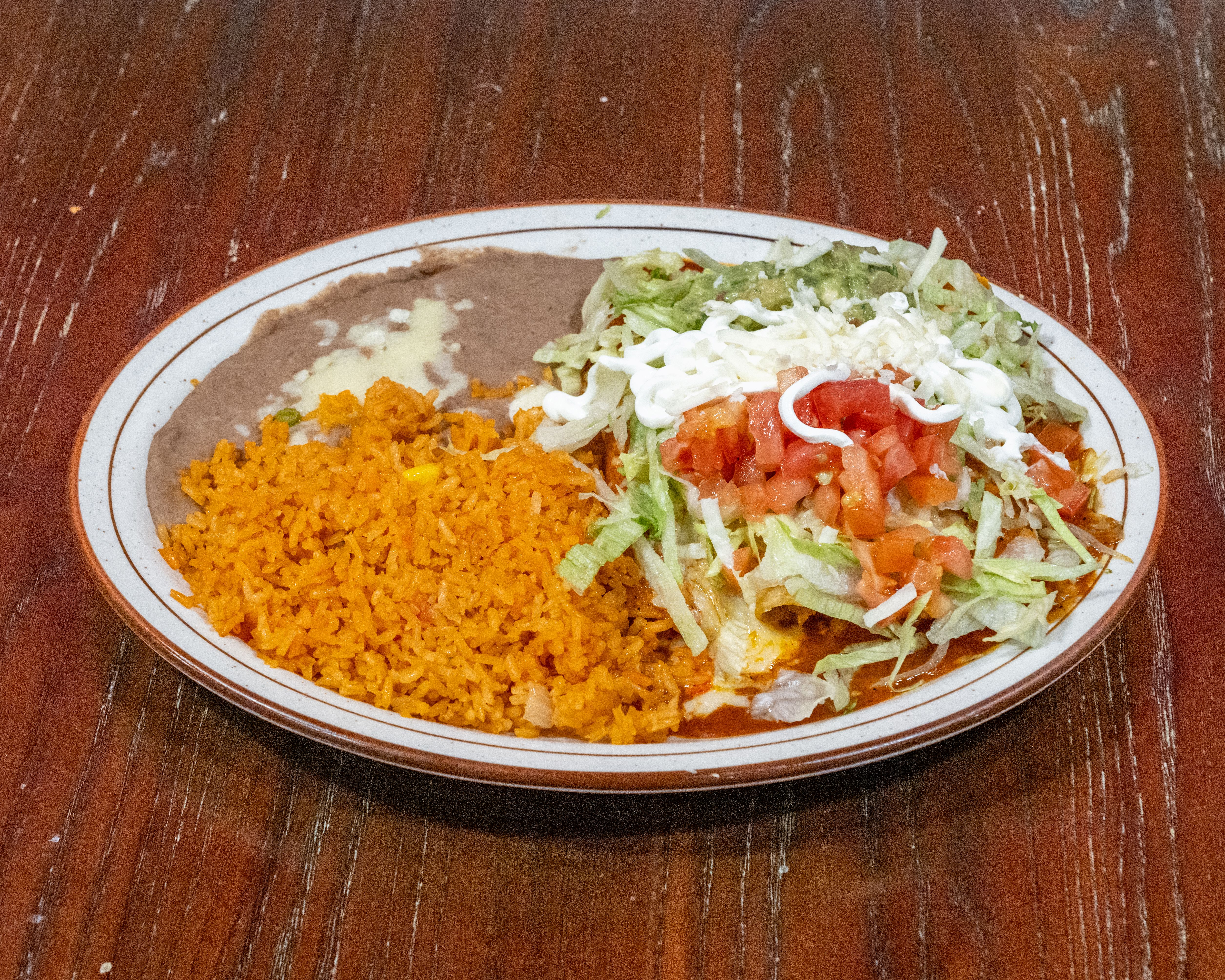 Enchiladas Mexicanas.