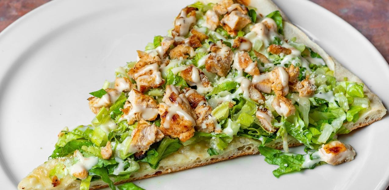 CESAR SALAD SLICE.