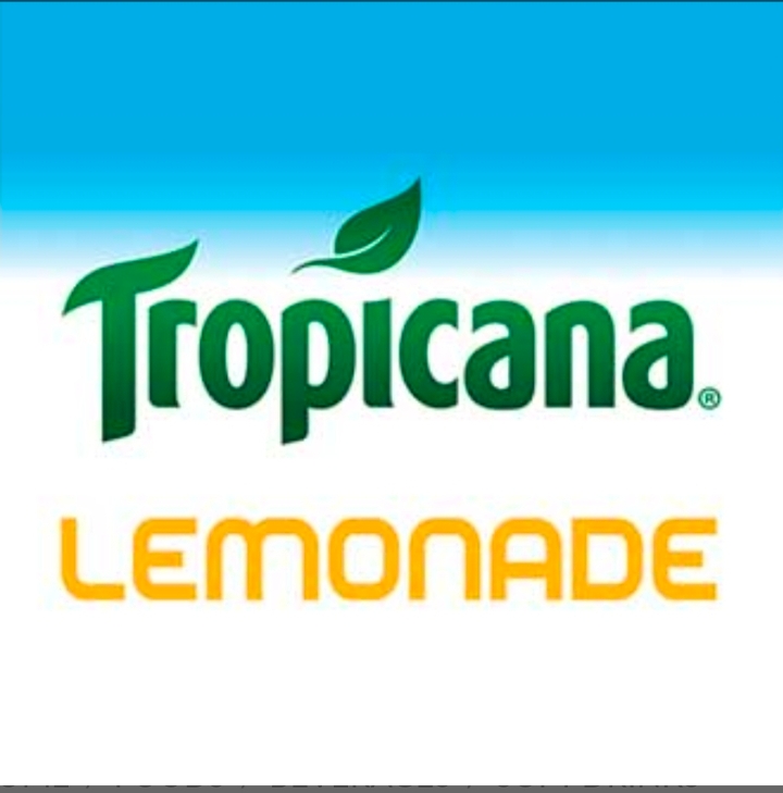 Tropicana Lemonade.