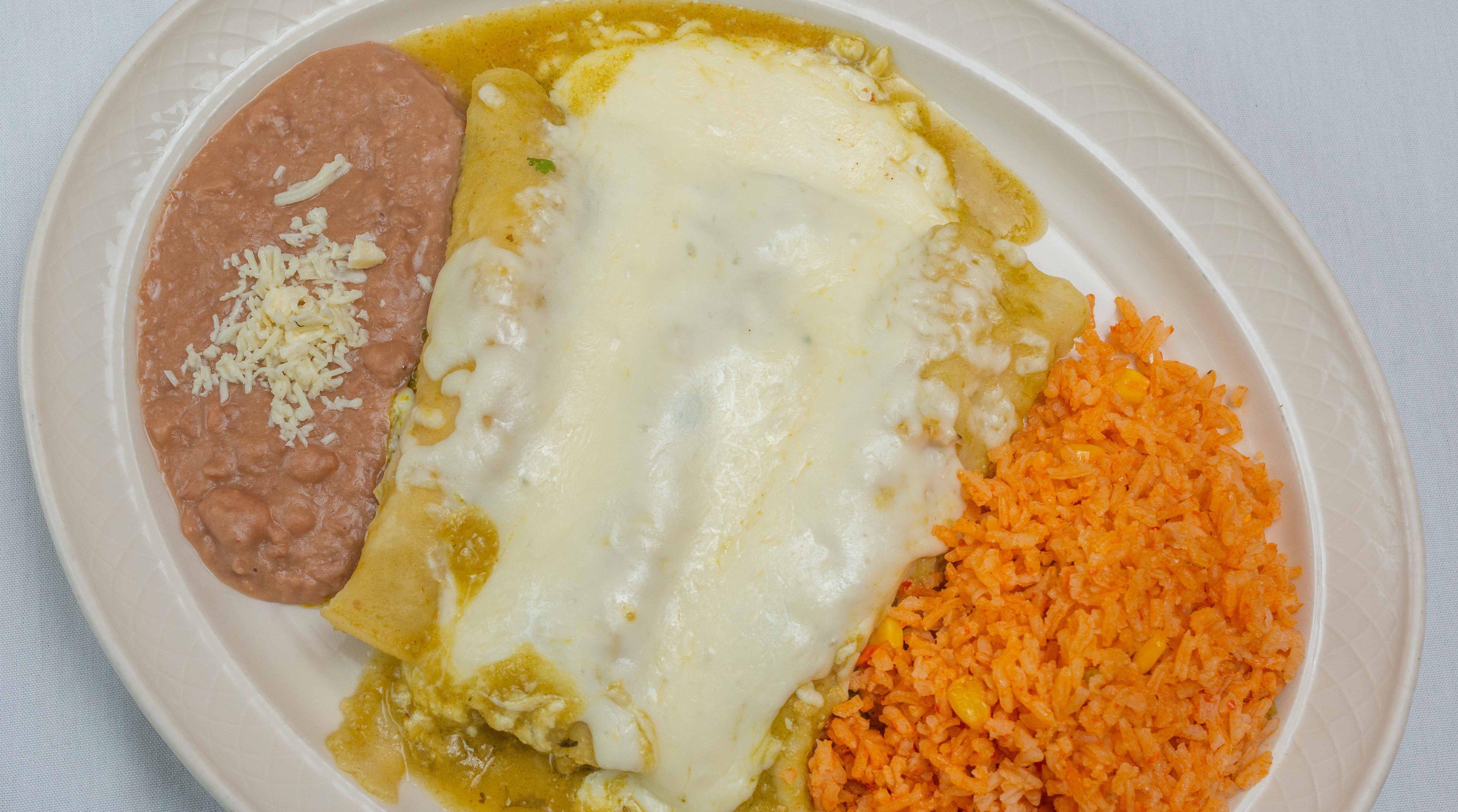 Enchiladas Suizas.