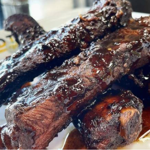 Jerk Ribs Dinner.