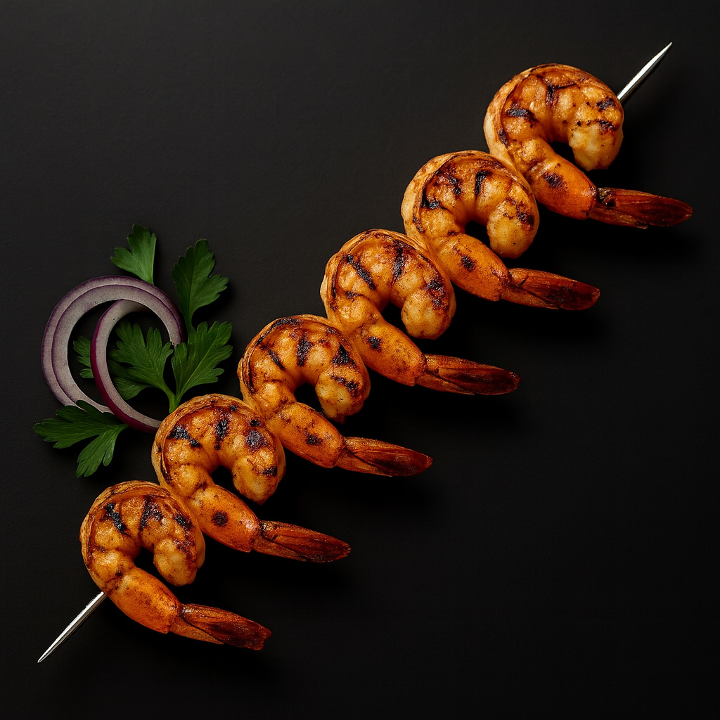 +Add Skewer Shrimp Kabob (کباب میگو).