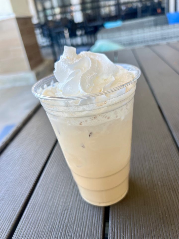 Iced Hazelnut Latte.