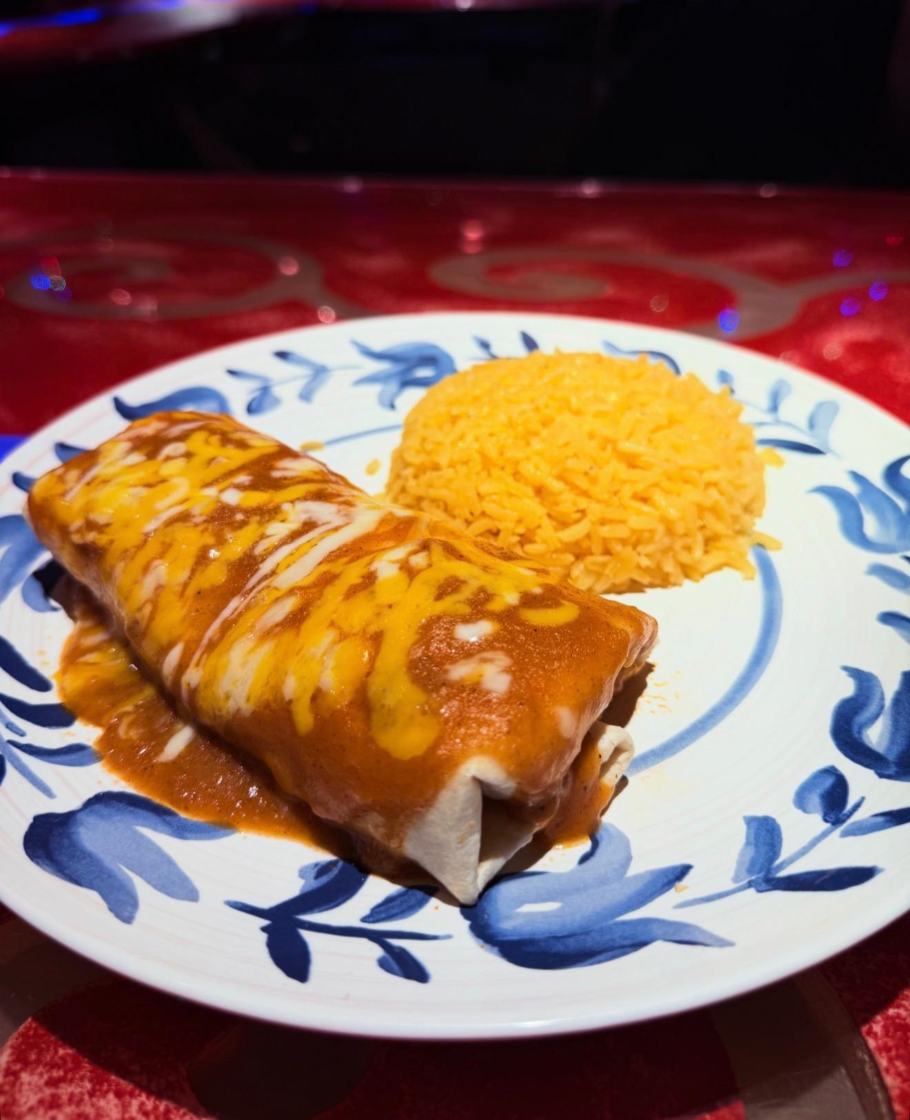 L-BEAN & CHEESE BURRITO.