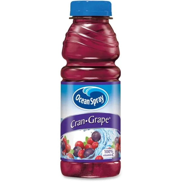 Ocean Spray Cran-Grape Juice.