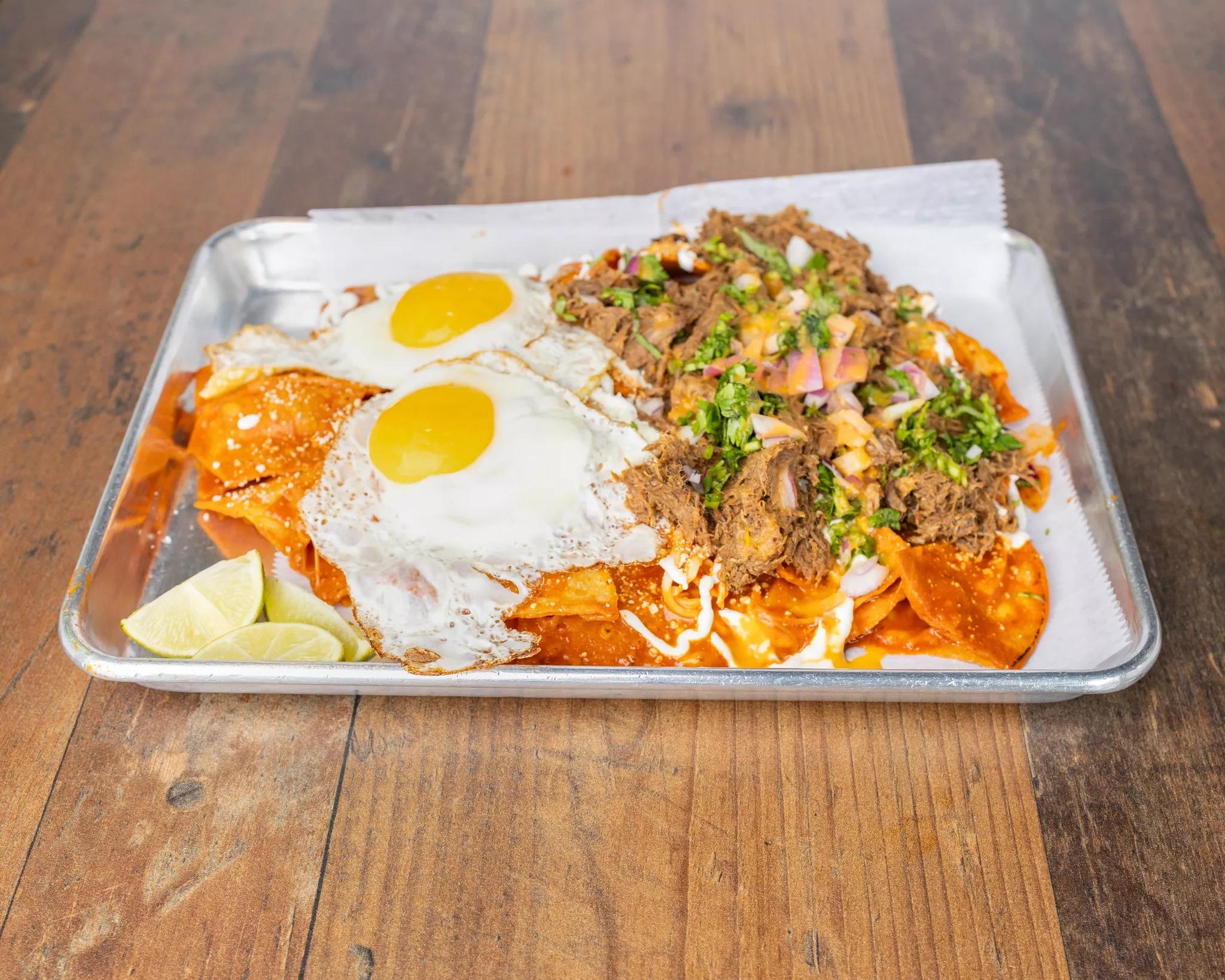 Birria Chilaquiles.