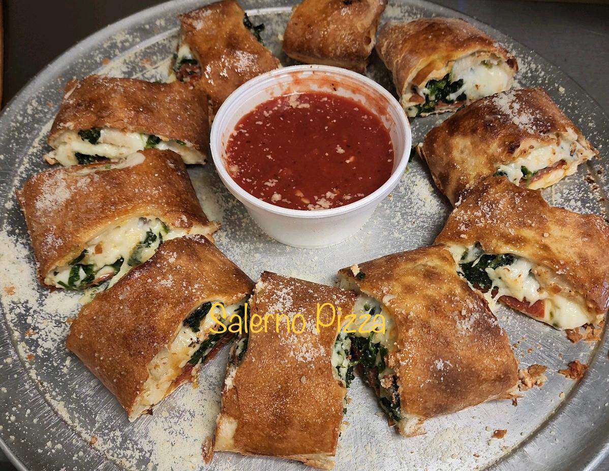 LG Cheesesteak Stromboli.