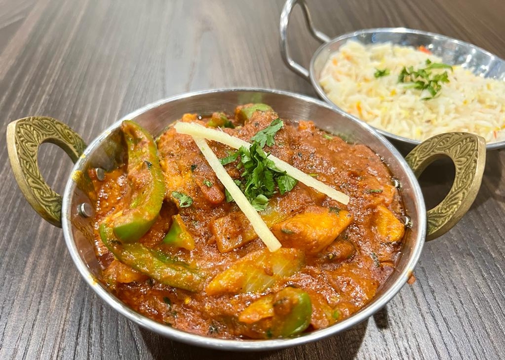 Kathari Chicken Kadhai.
