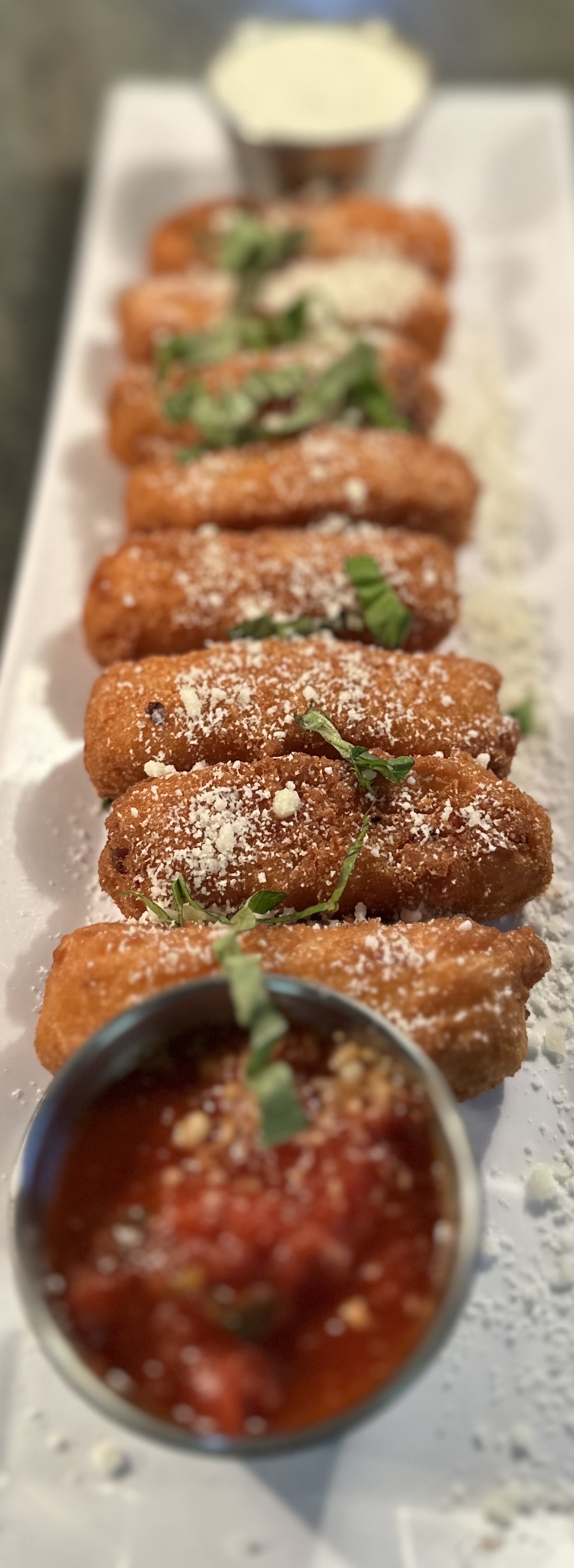 Mozzarella Fritti.