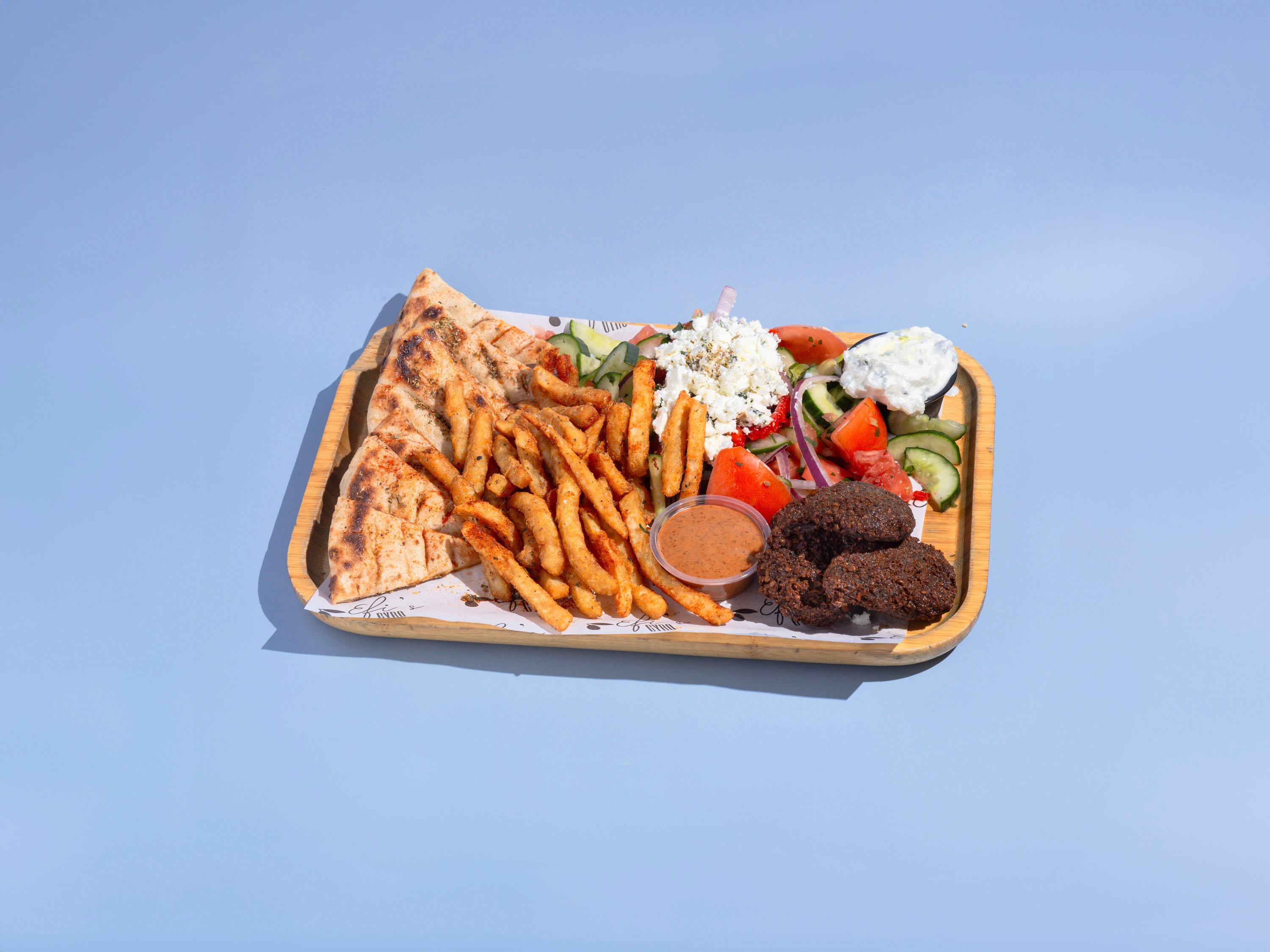 Falafel Platter.