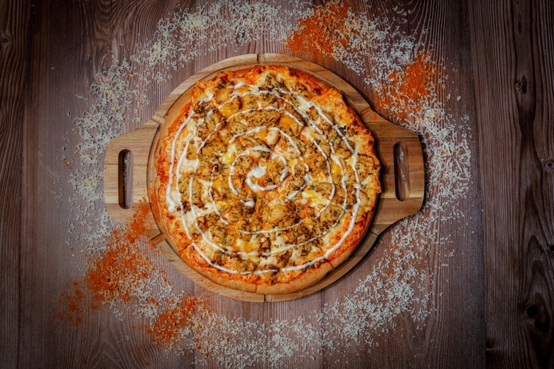 Buffalo Chicken Pizza.
