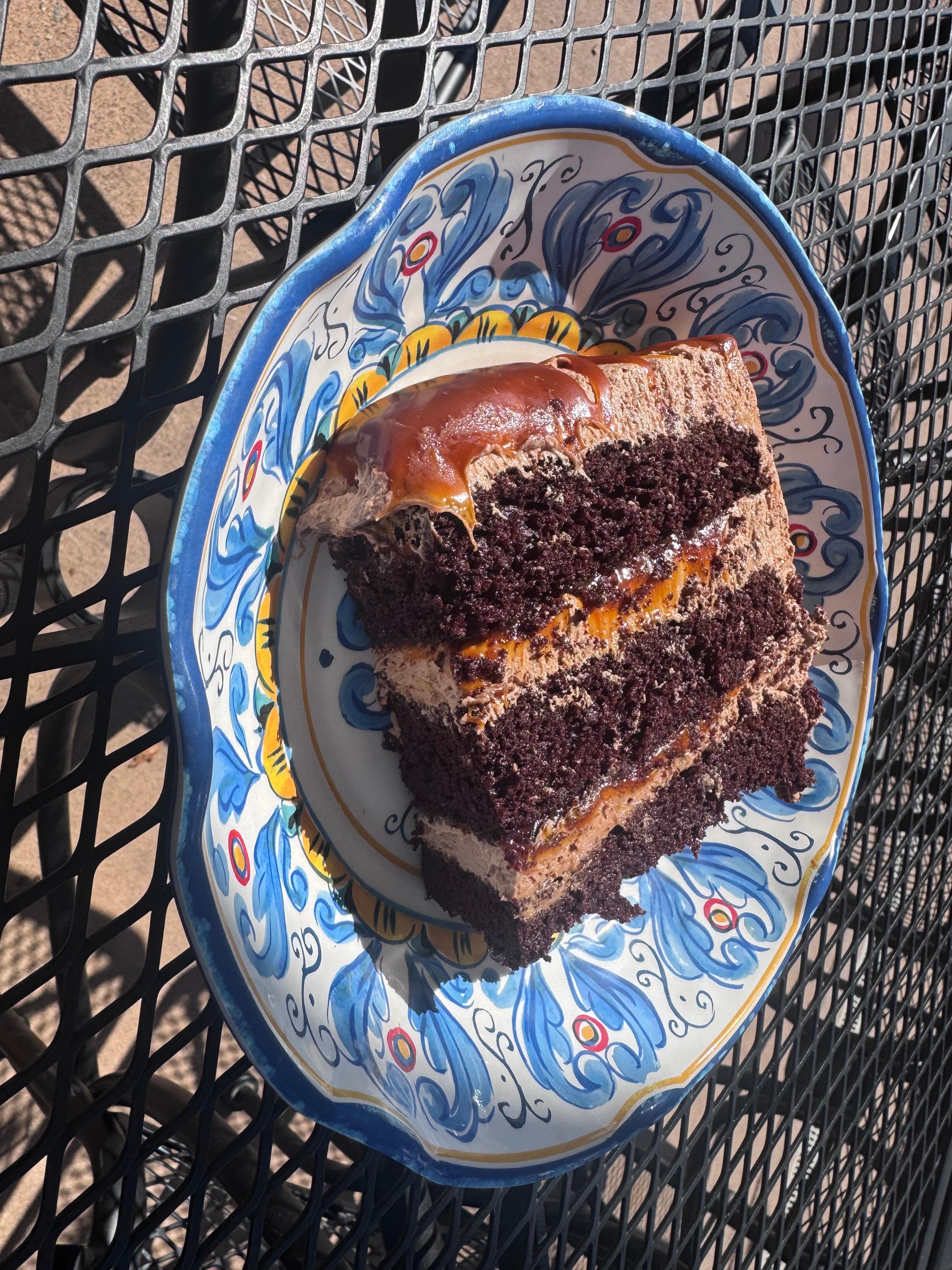 Salted Caramel Chocolate Cake.