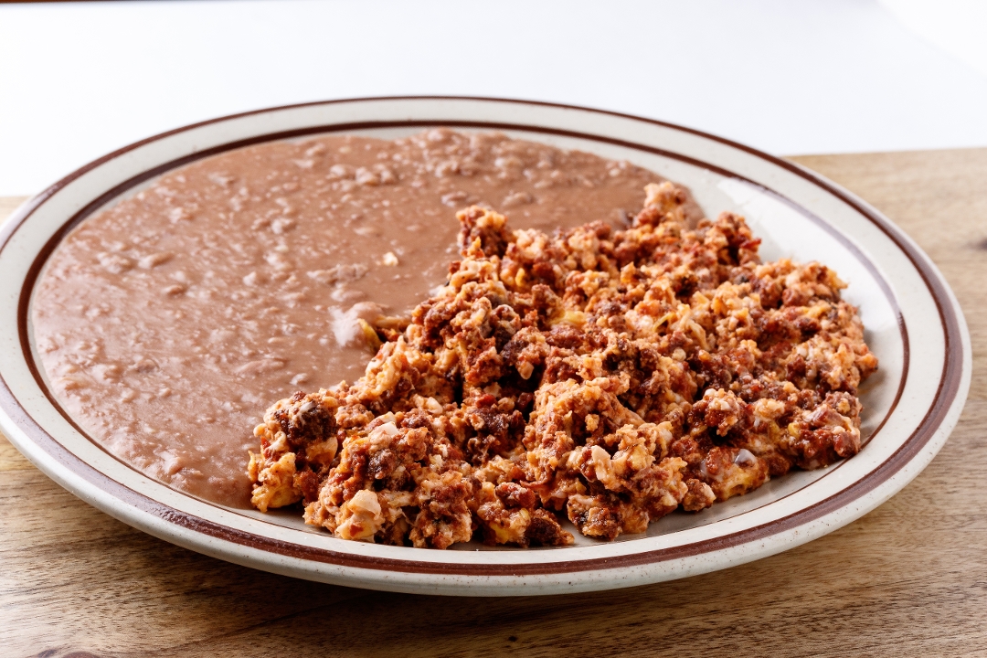 Huevos Con Chorizo.