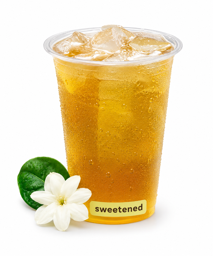 Sweetened Iced Green Tea 冰绿茶.