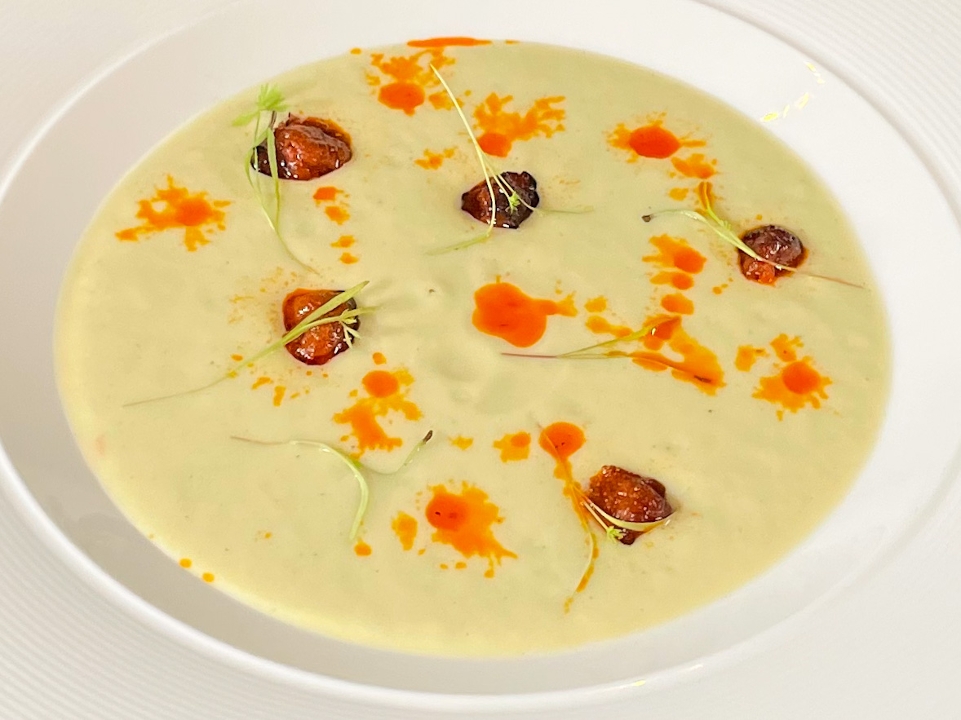 Leek & Cauliflower Bisque.