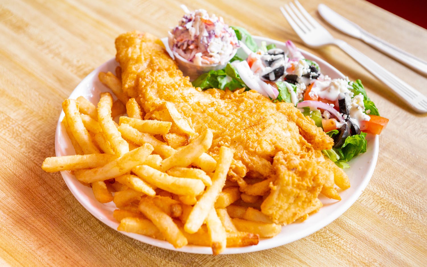 Fish & Chips.