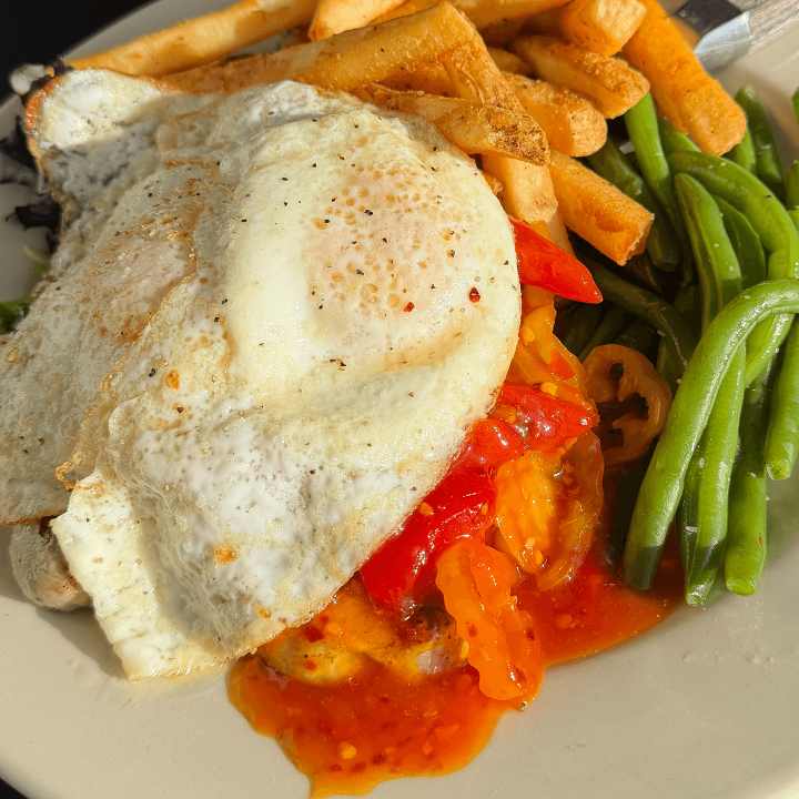 Pork Chop Mozzy.