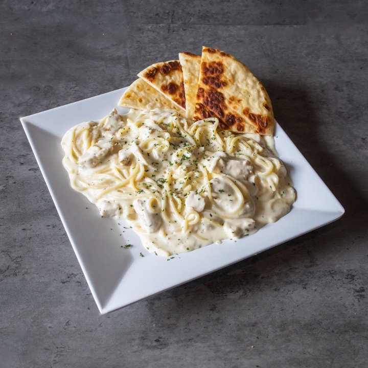 Greek Alfredo.