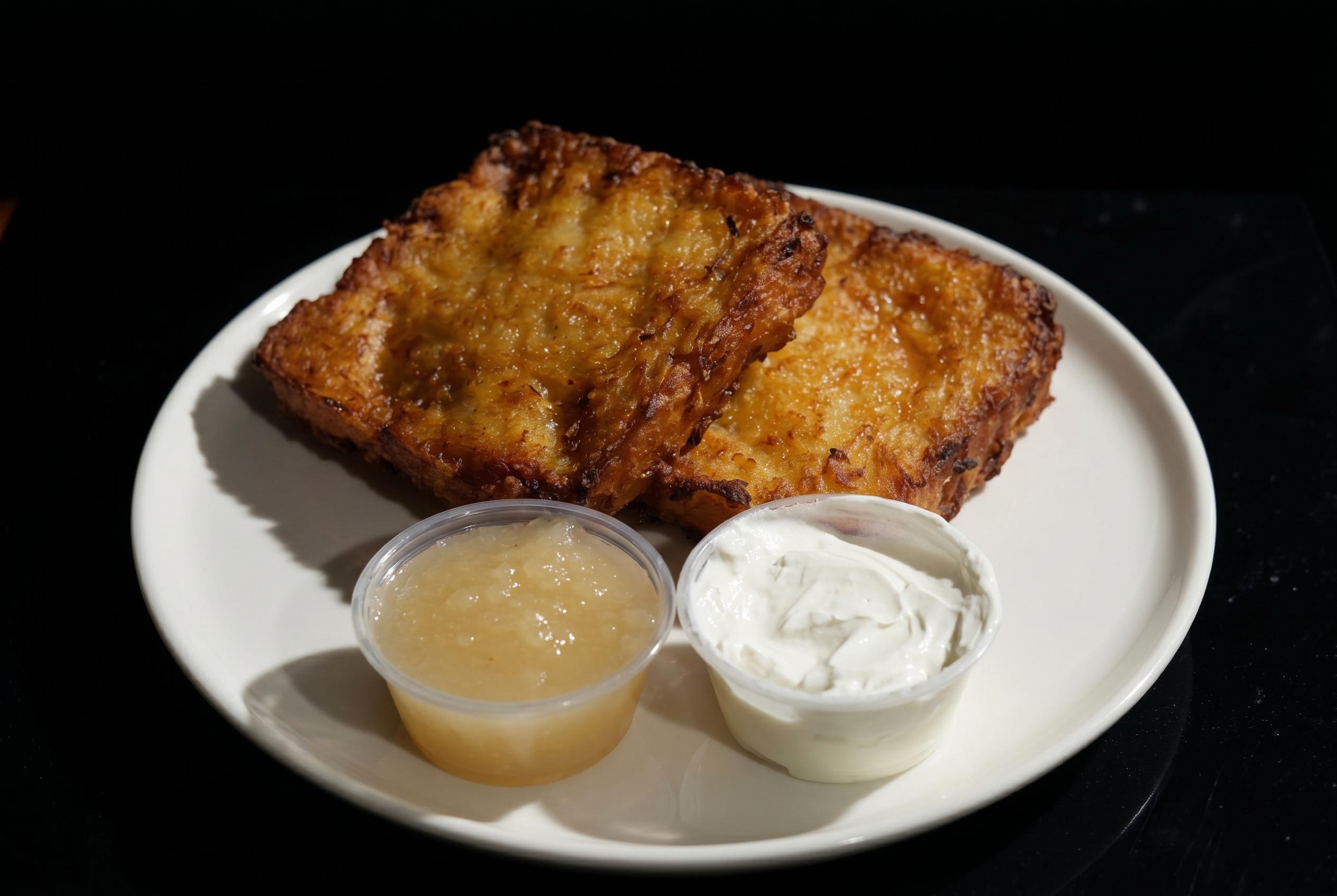 Potato Pancakes (Latkes).
