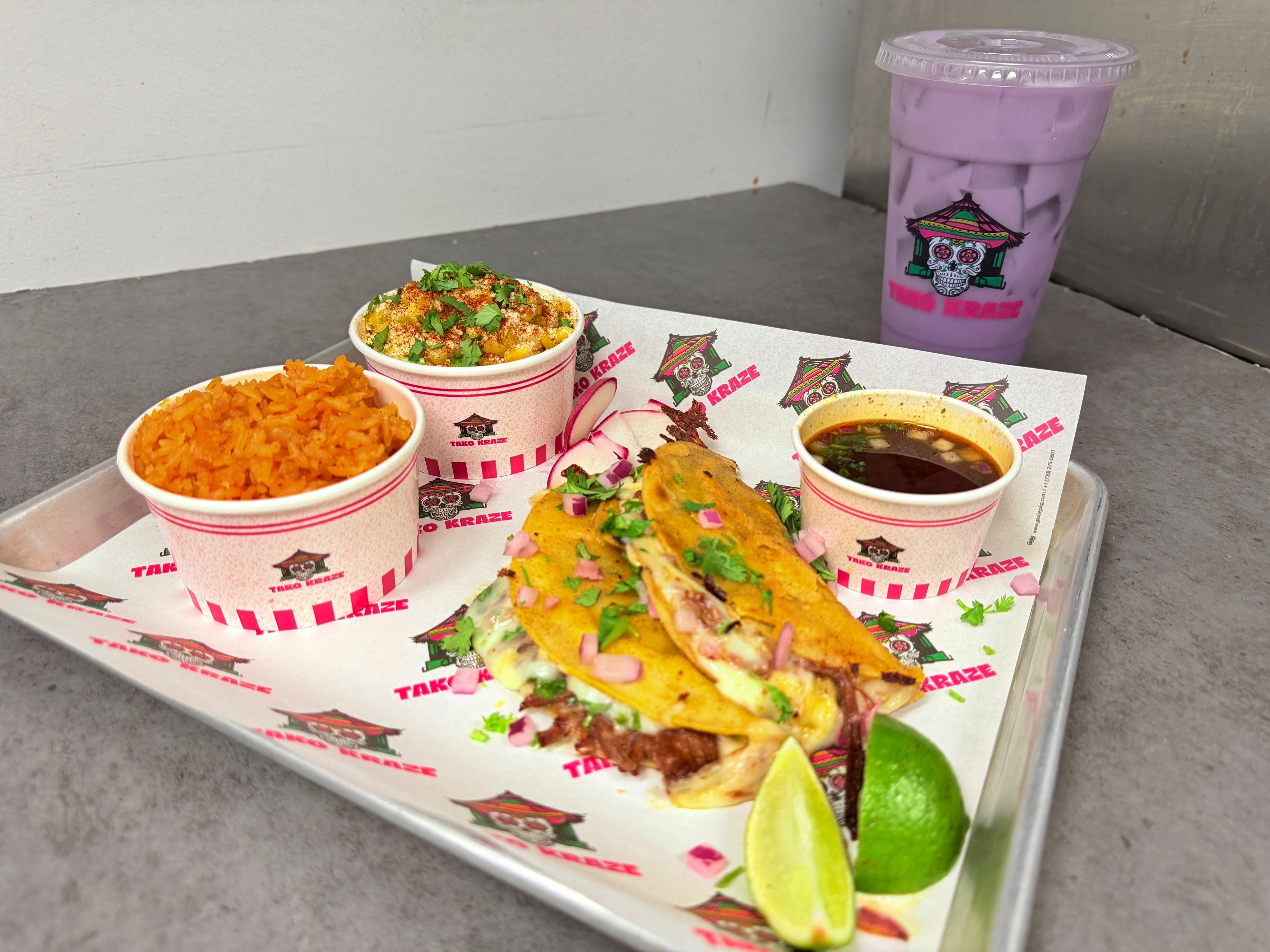 2 QuesaBirria Taco Combo.