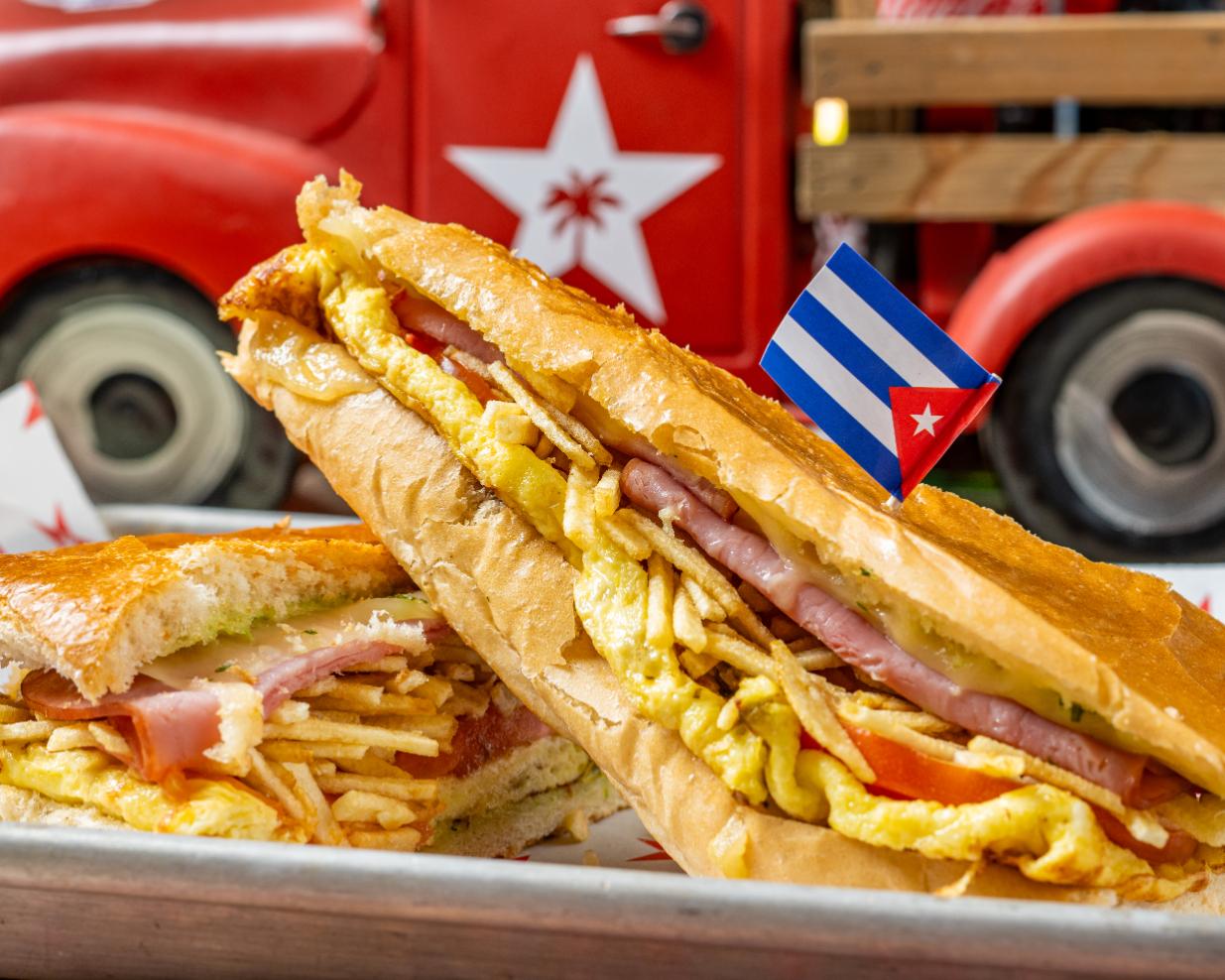 BREAKFAST SANDWICH.