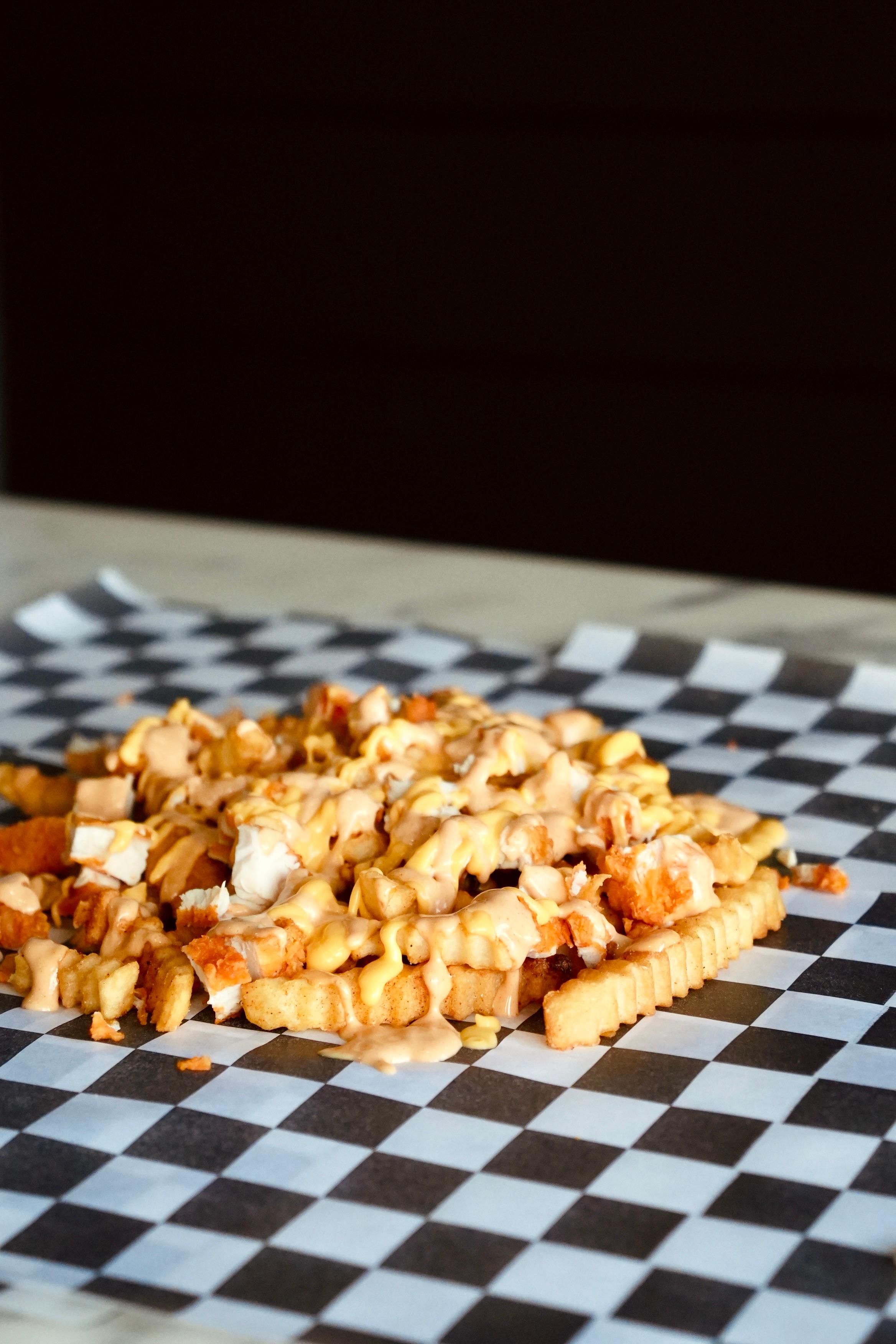 Loaded Chicken Fries.