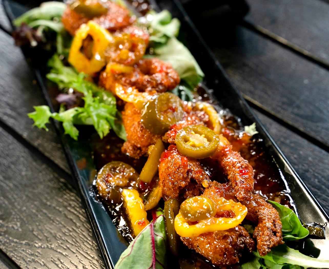 Dynamite Pepper Shrimp.