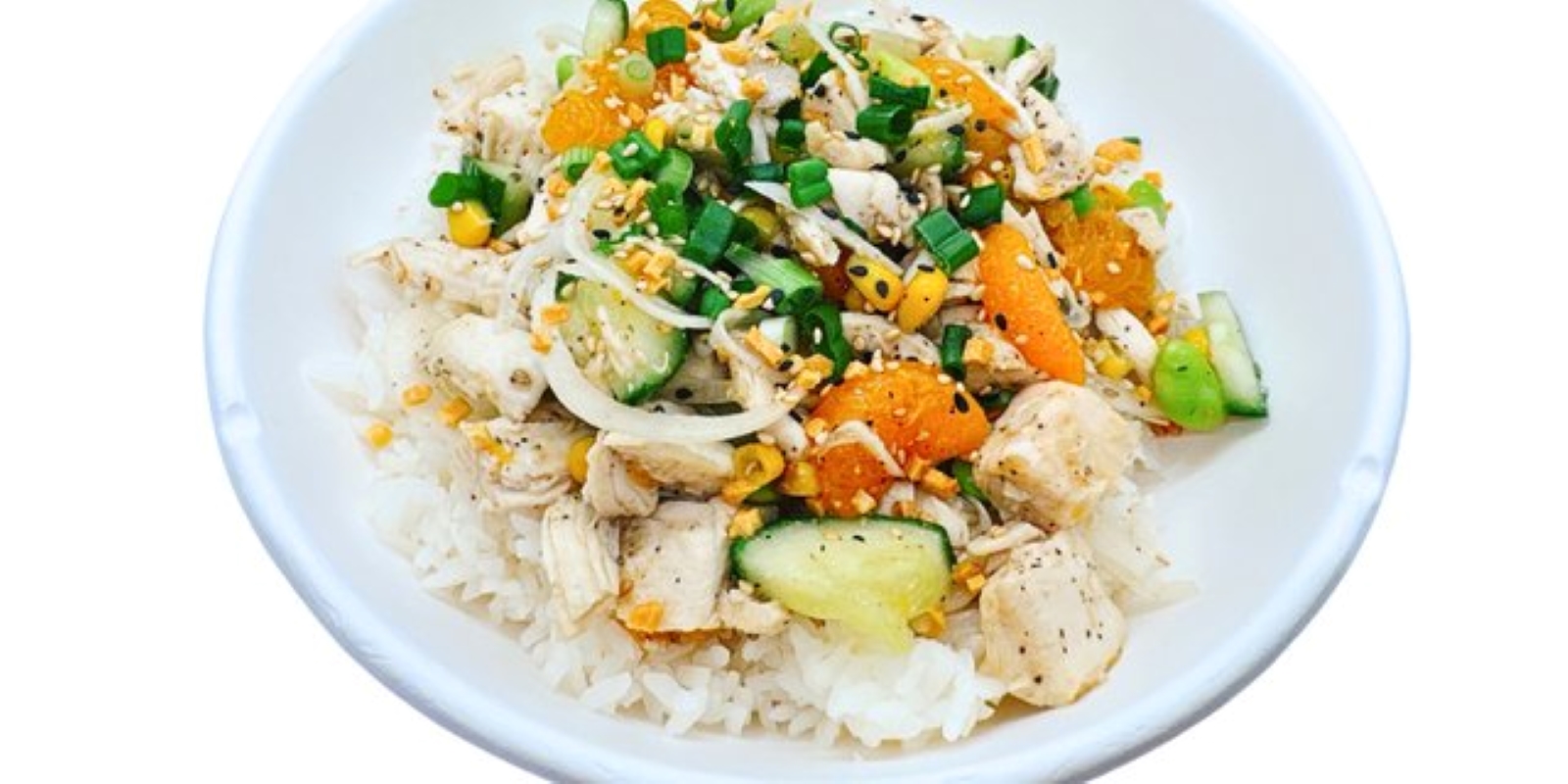 Sesame Ginger Chicken Bowl.