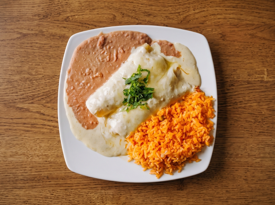 Sour Cream Enchiladas.