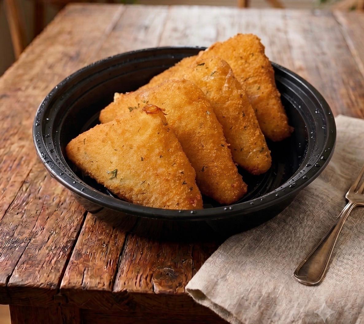 Provolone Cheese Wedges.