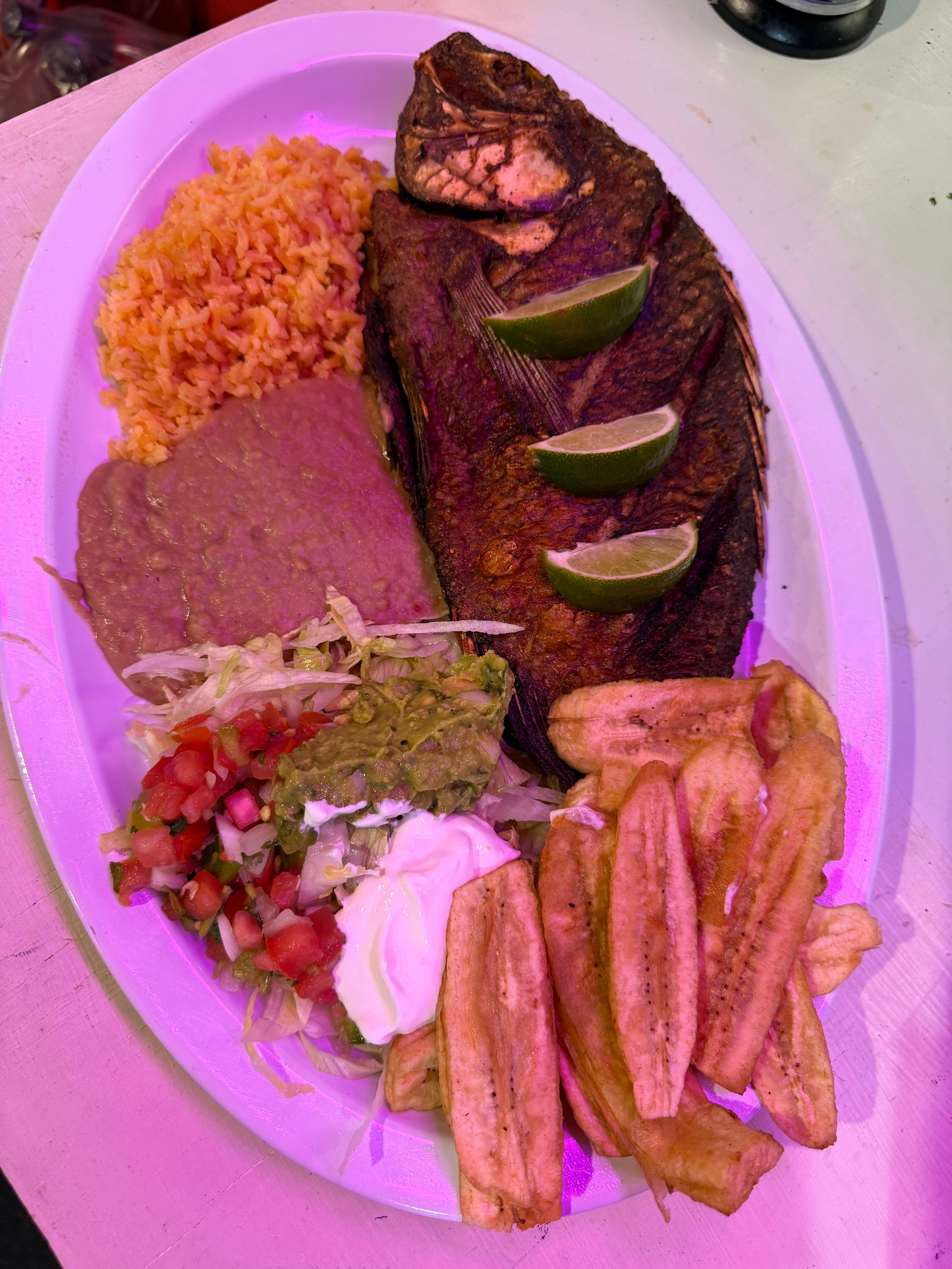 Mojarra Frita.