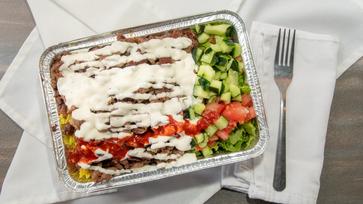 Gyro Over Rice.