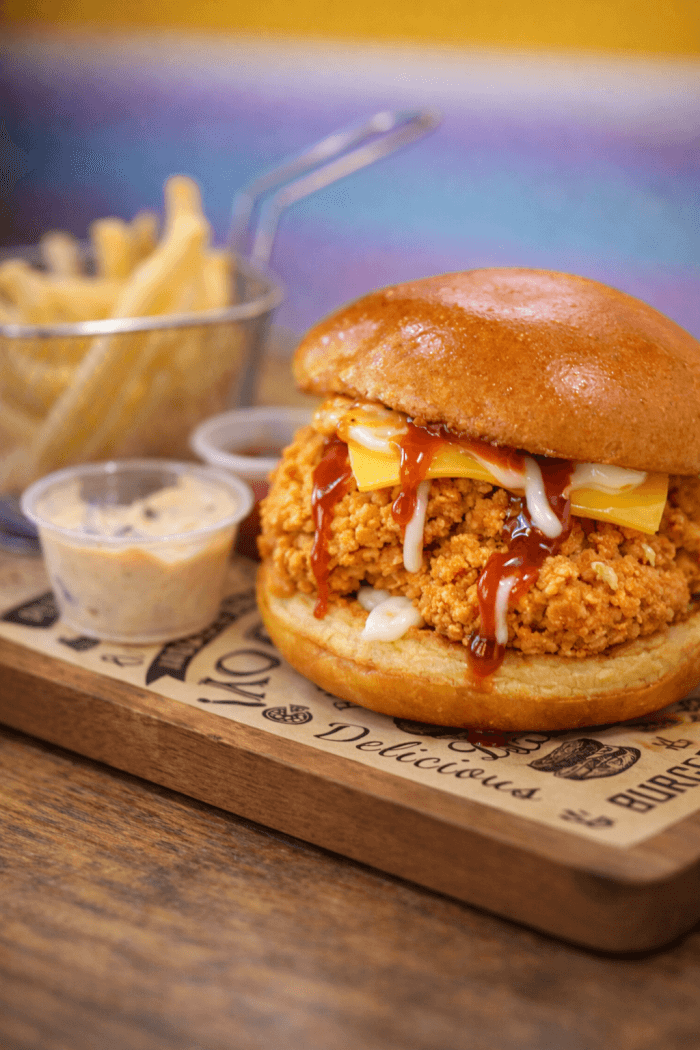 Zinger Burger w/Fries.